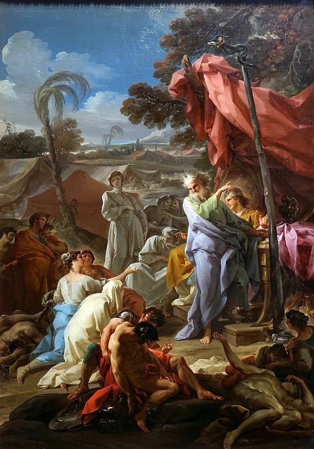 Il serpente di bronzo - National Gallery, Londra